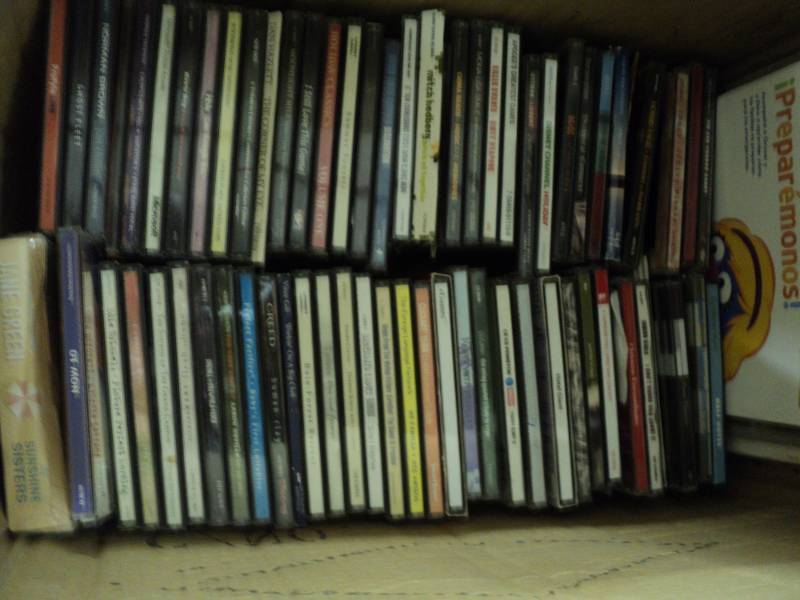 Box of 150 CDs and Audio Books...