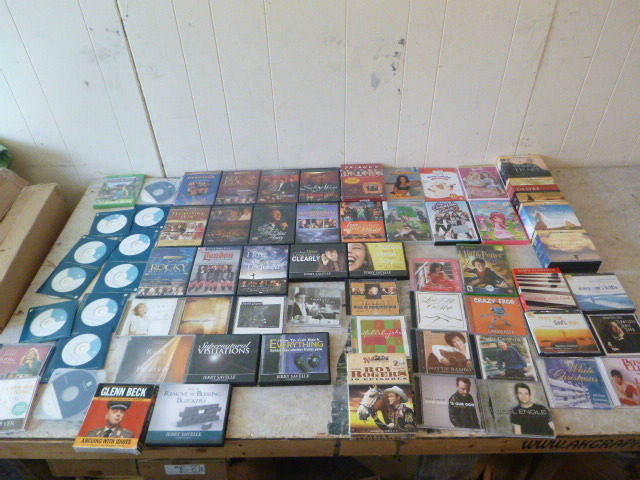 lot 19 image: Miscellaneous CDs and DVDs