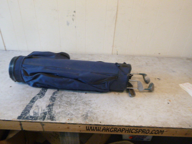 lot 54 image: Golf Bag with Clubs