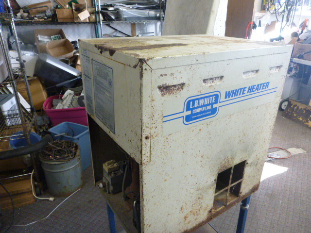 lot 1 image: L.B. White Natural Gas Heater