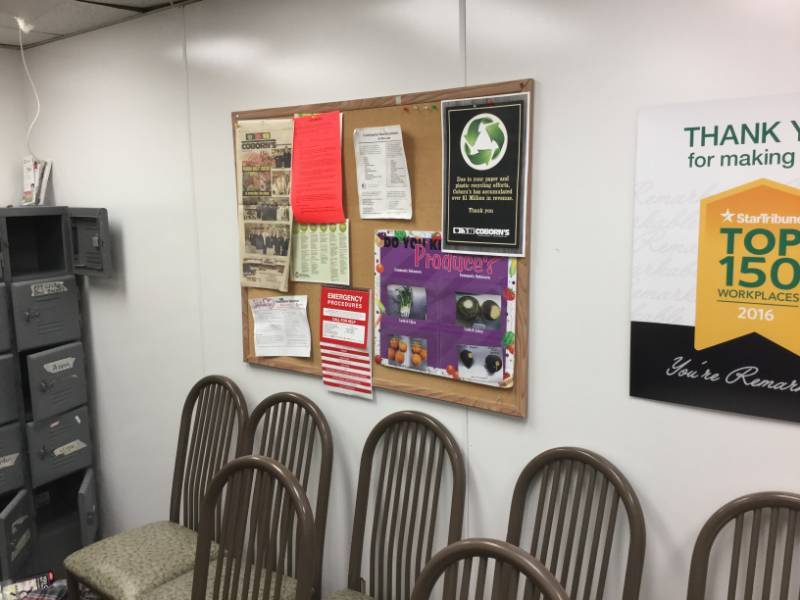 Bulletin Boards Montevideo, MN Coborns Grocery Store Complete