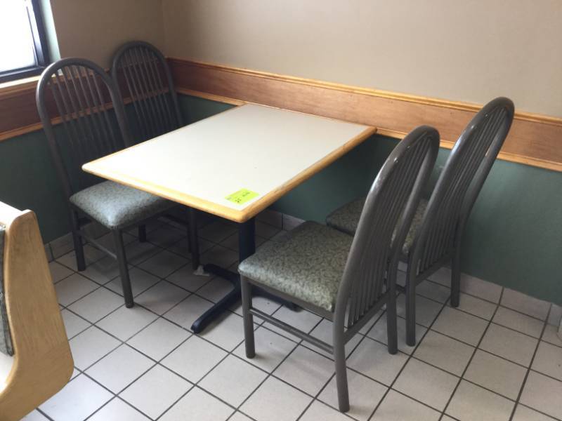lot 25 image: Table and Chairs