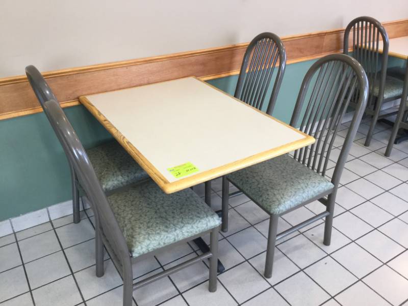 lot 28 image: Table and Chairs
