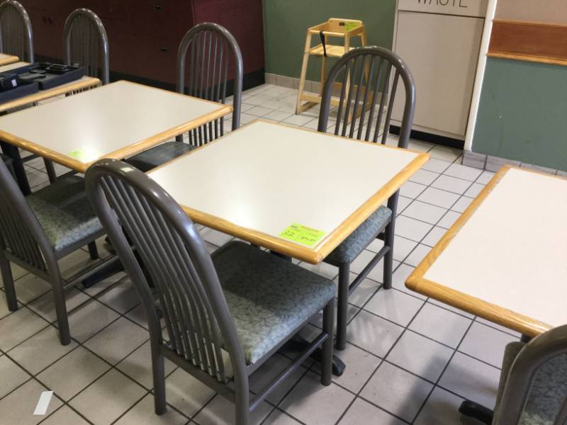 lot 32 image: Table and Chairs