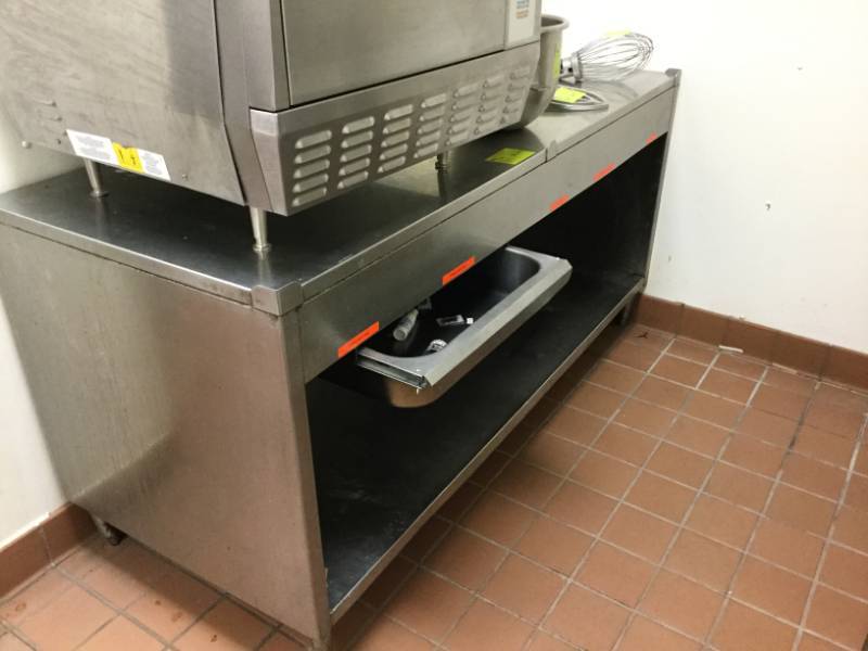 lot 71 image: Stainless Table