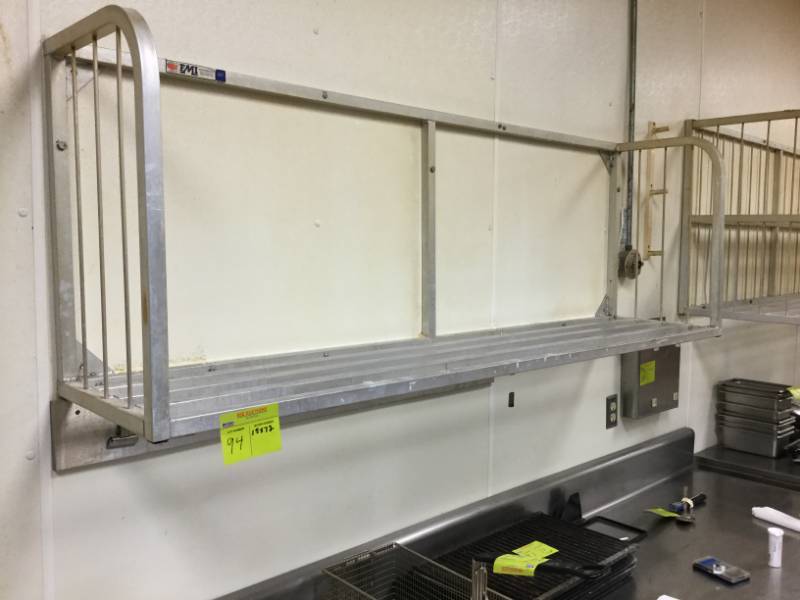 lot 94 image: Aluminum Over Shelf