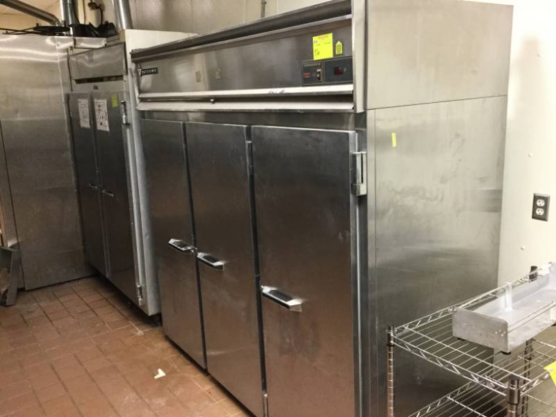 lot 96 image: Victory 3 Door Refrigerator
