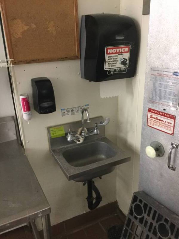 lot 105 image: Hand Sink