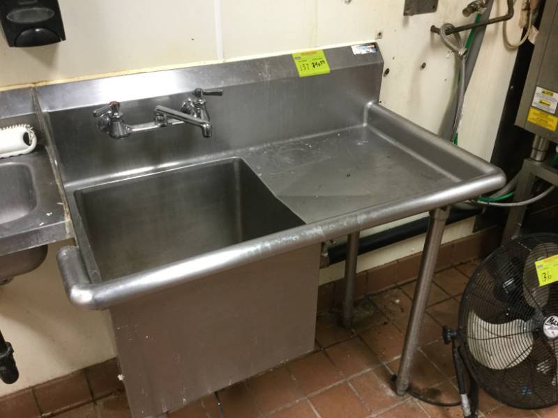 lot 137 image: Stainless Sink