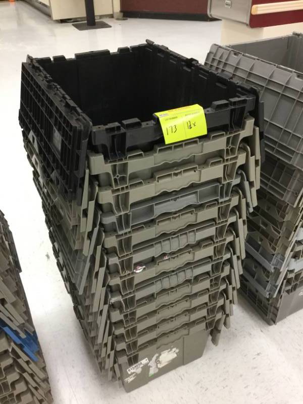 lot 173 image: Plastic Totes