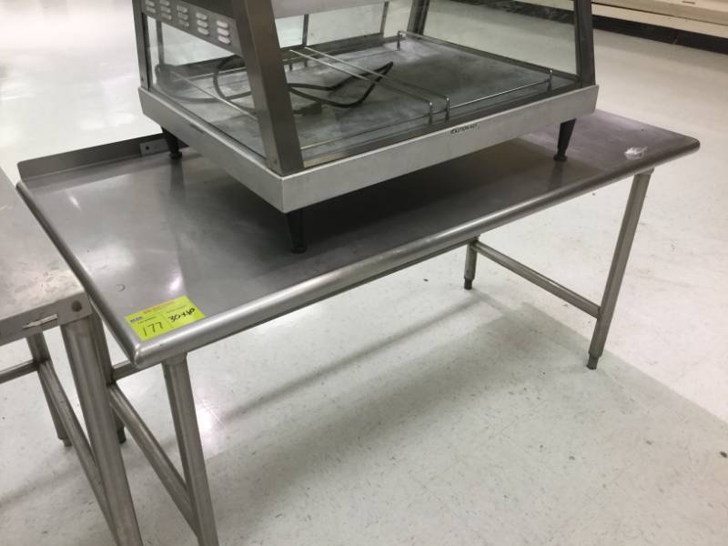 lot 177 image: Stainless Table