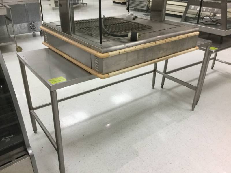 lot 179 image: Stainless Table