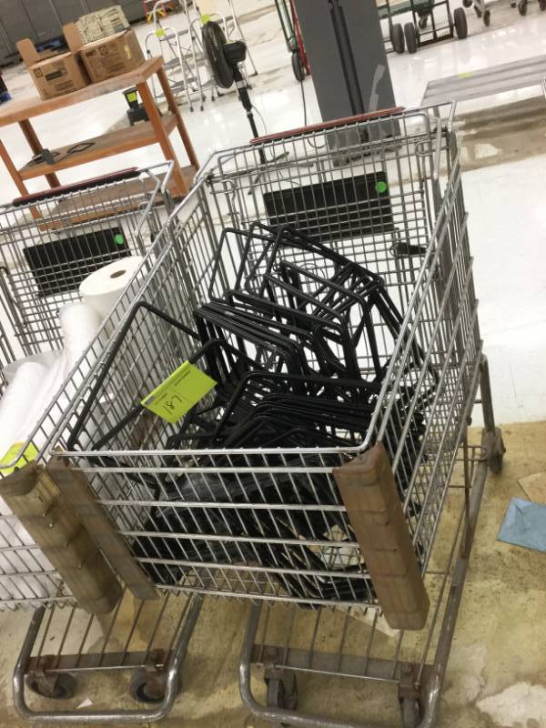 lot 187 image: Cart of Tag Holders