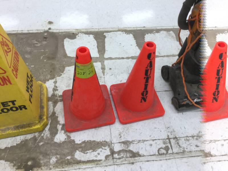 lot 238 image: Safety Cones