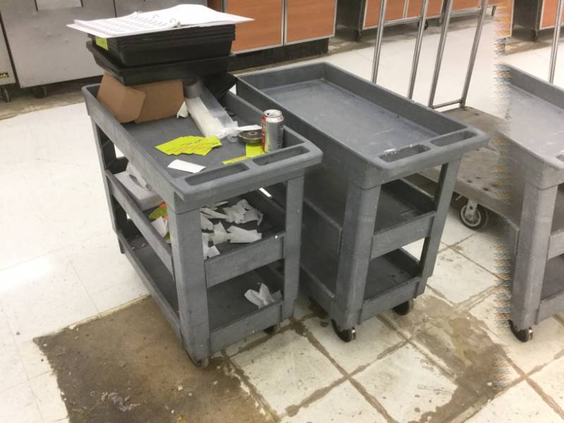 lot 244 image: Stocking Utility Carts