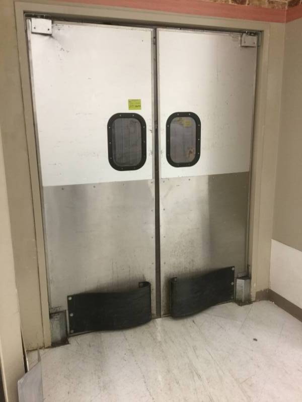 lot 273 image: Set of Double Acting Doors