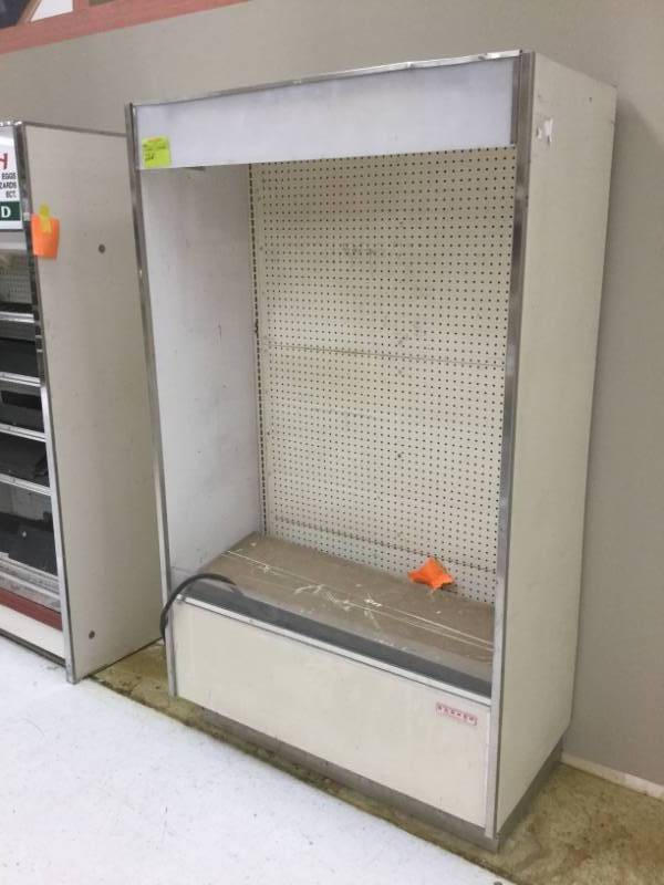 lot 288 image: Barker Open Refrigerated Case