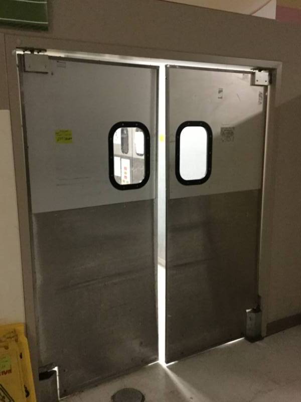 lot 299 image: Set of Double Acting Doors