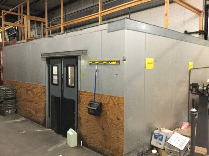 lot 331 image: KysorWarren Walk-in Meat cooler
