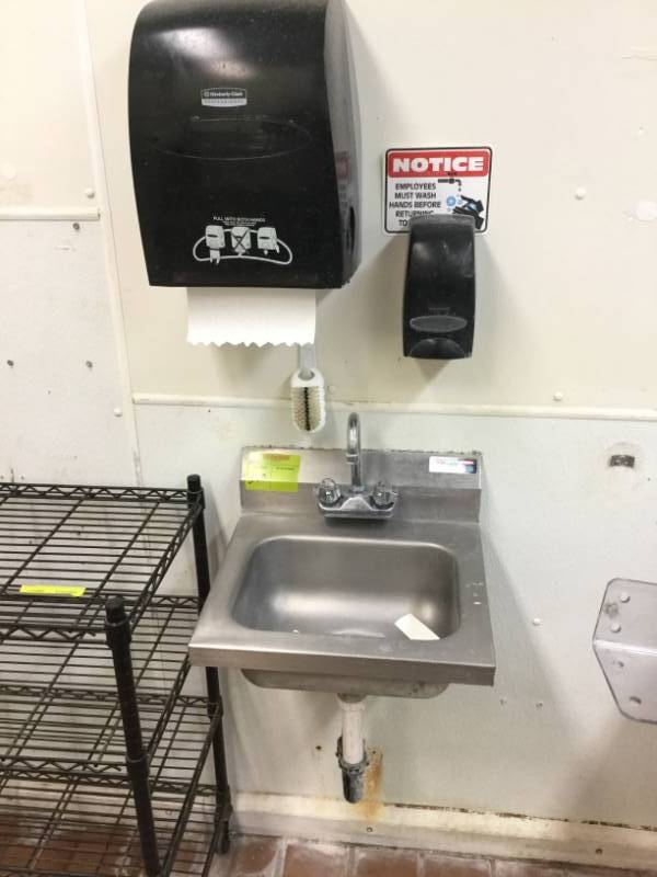 lot 340 image: Hand Sink