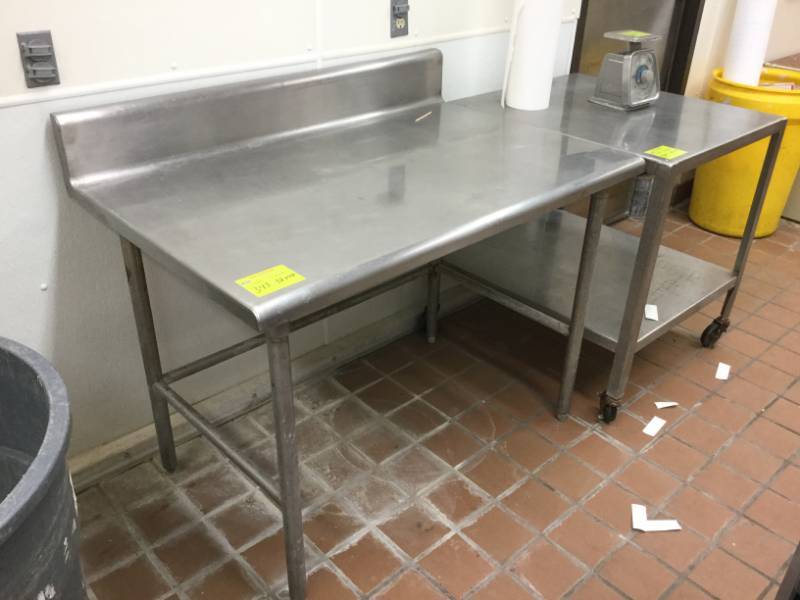 lot 343 image: Stainless Table
