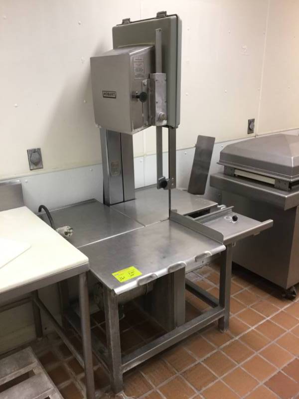 lot 361 image: Hobart 5701 Meat Band Saw