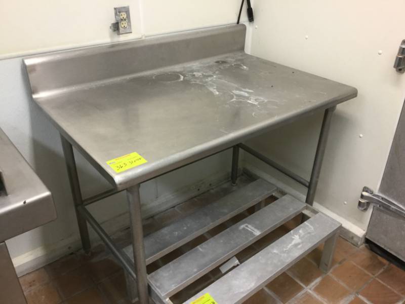 lot 363 image: Stainless Table
