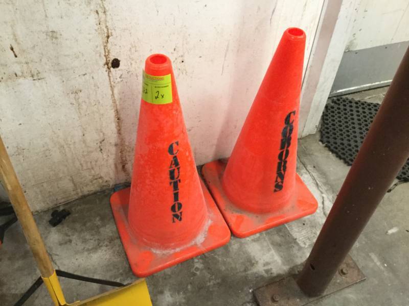 lot 382 image: Safety Cones