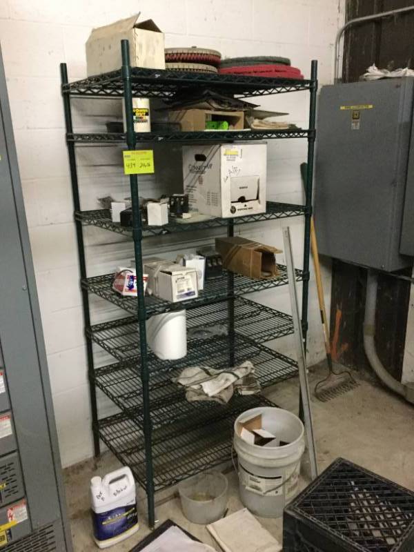 lot 434 image: NSF Storage Rack
