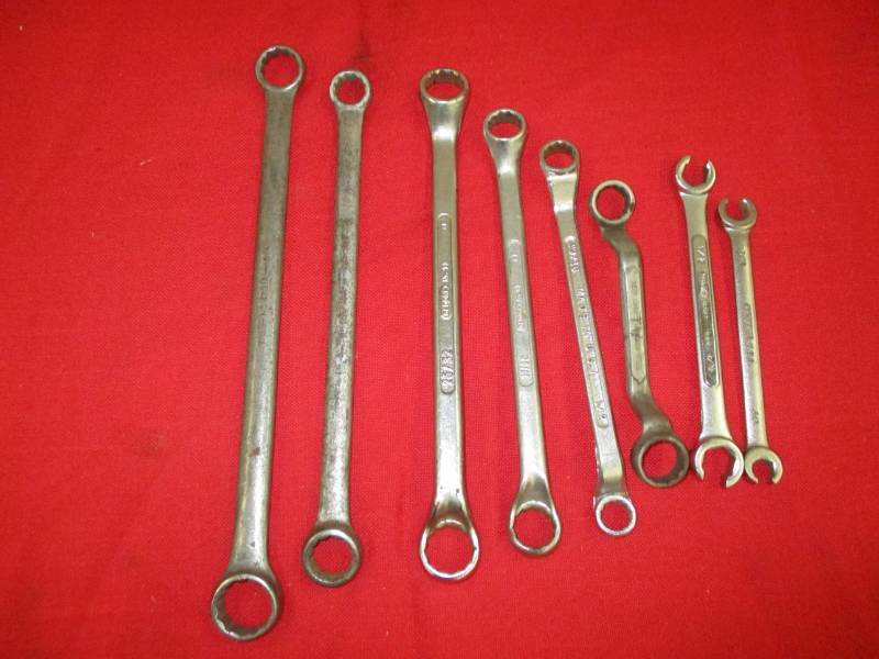 lot 20 image: Box End wrench set 716 - 78in