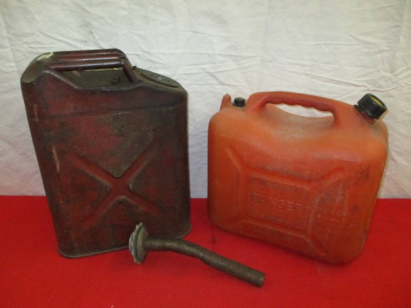 lot 39 image: Gas Cans