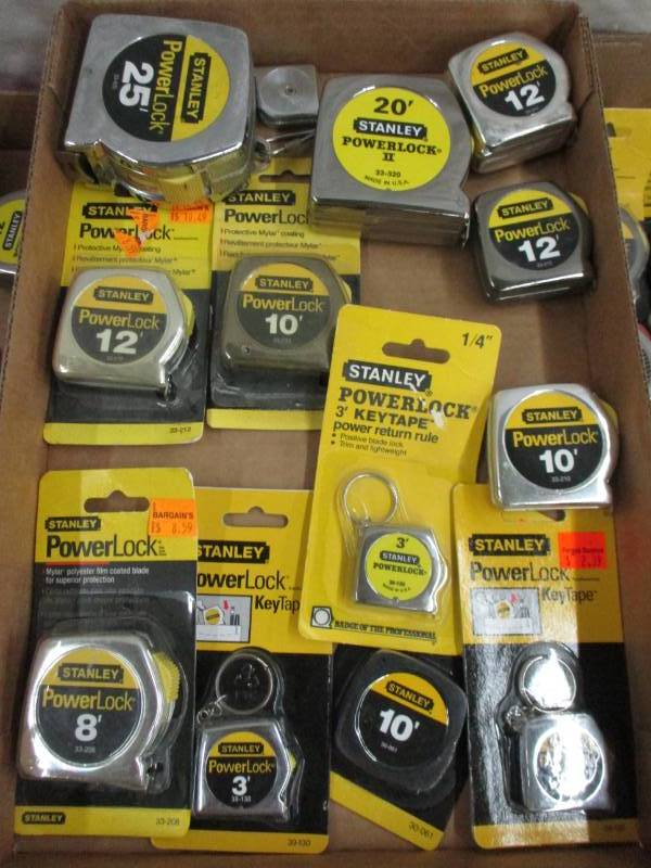 lot 47 image: Box of Tape Measures