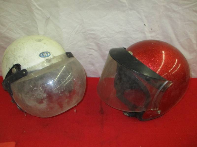lot 58 image: 2 helmets