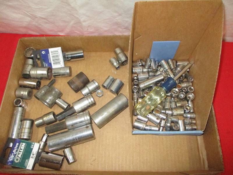 lot 61 image: Various Sockets and Misc