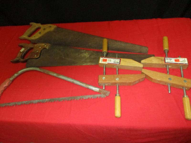 lot 89 image: Hand saws