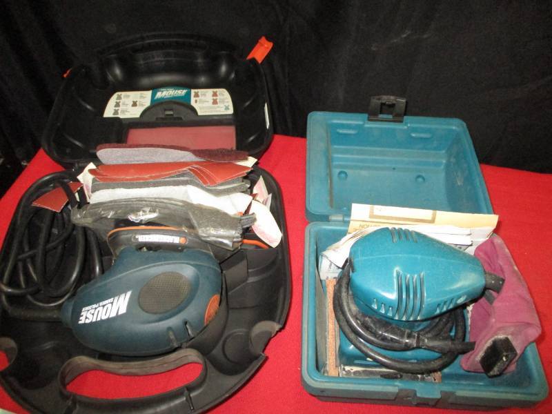 lot 91 image: Black and Decker Sander and Makita Sander