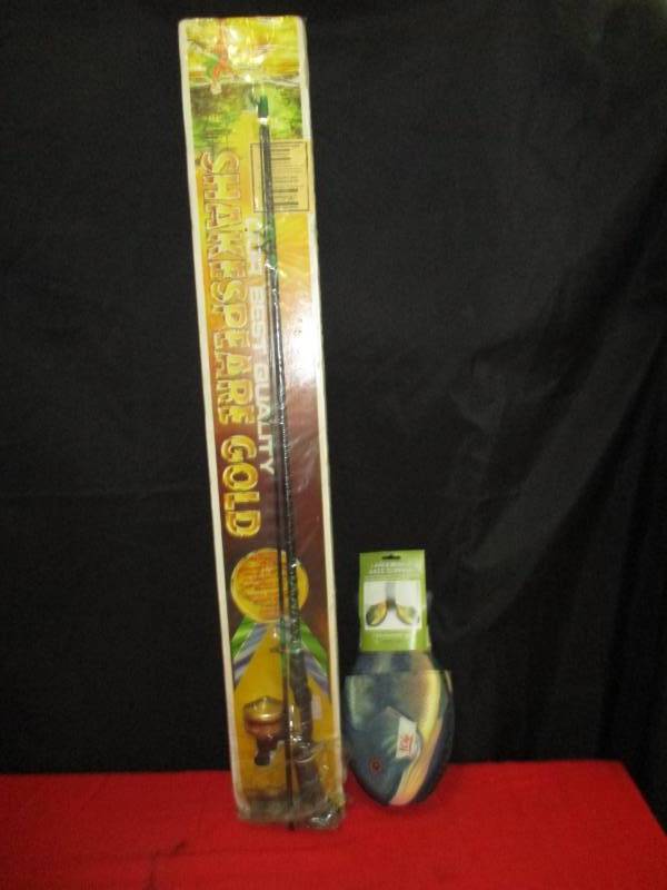 lot 106 image: Fishing Rod, Slippers