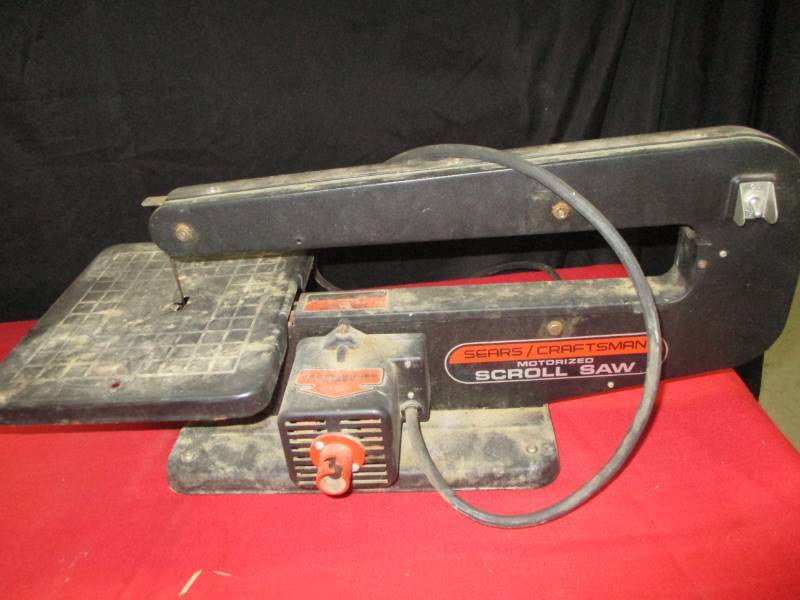 lot 144 image: SearsCraftsman Scroll Saw