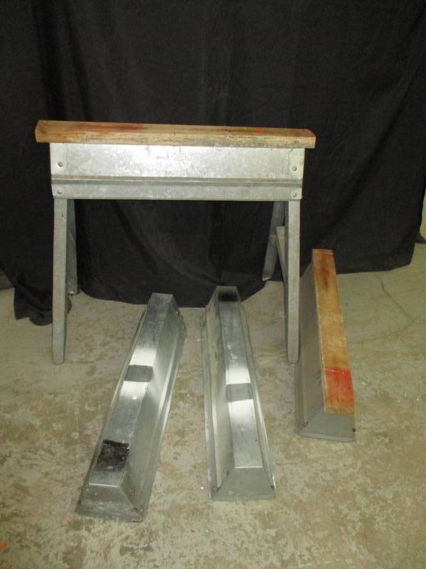 lot 163 image: Sawhorses