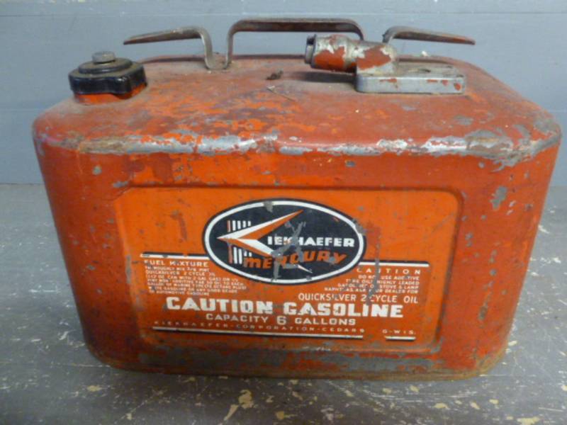 Vintage Boat Motor Gas Tank