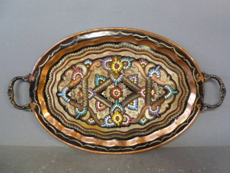 Vintage Copper Tray