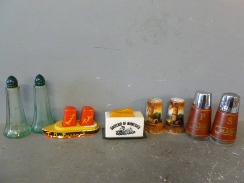 Vintage Salt And Pepper Sets