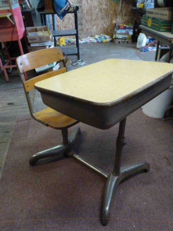 Vintage School Desk