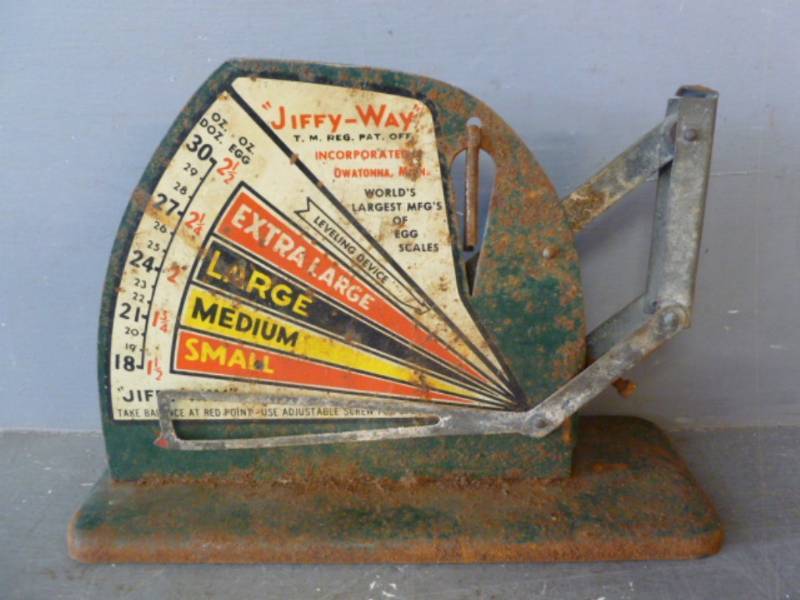 Vintage Egg Scale
