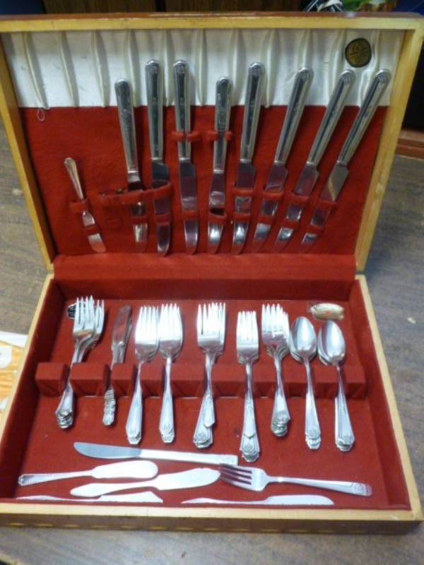 Vintage Silverplate Set