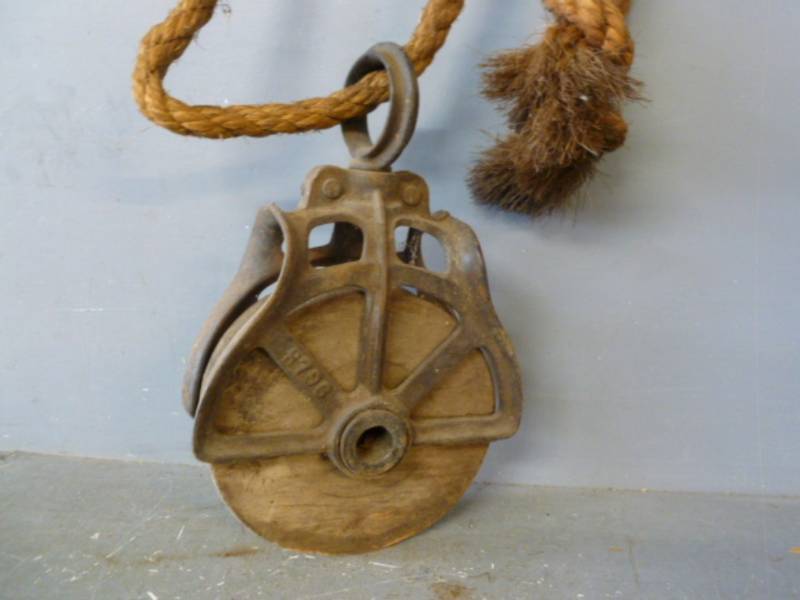 Vintage Barn Pulley