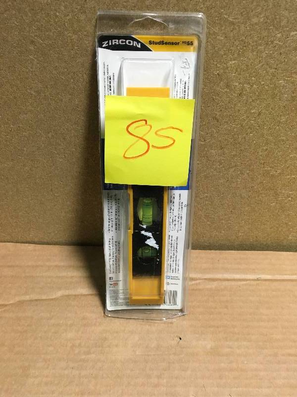 lot 85 image: Zircon StudSensor HD55 Stud Finder not used