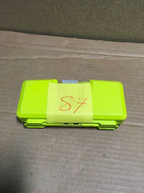 lot 87 image: RYOBI Steel Impact Driving Kit (44-Piece) with Carrying Case not used
