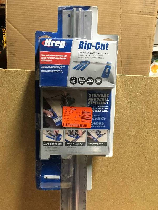 Kreg 24 in. Rip-Cut Aluminum Circular Saw Guide in like new condition