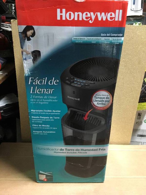 Honeywell 1.5 Gal. Cool Mist Top Fill Tower Humidifier in like new condition
